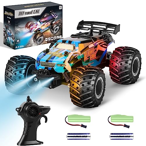 2.4Ghz All Terrain Off-Road Monster Truck with LED Bodylight and 2 Rechargeable Batteries B741992