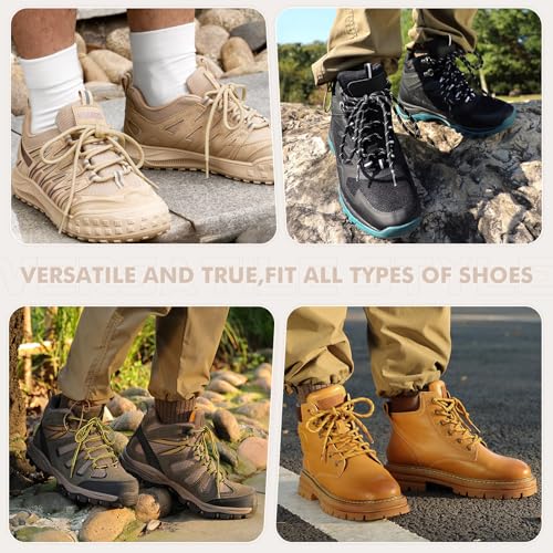 Round Shoelaces 2 Pairs Heavy Duty Work Boots Y860545