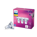 50-Watt Equivalent MR16 GU10 Base LED Light Bulb Bright White 3000K (3-Pack) T651308