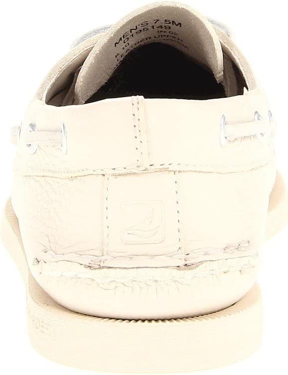 White 2-Eye Boat Shoe L519
