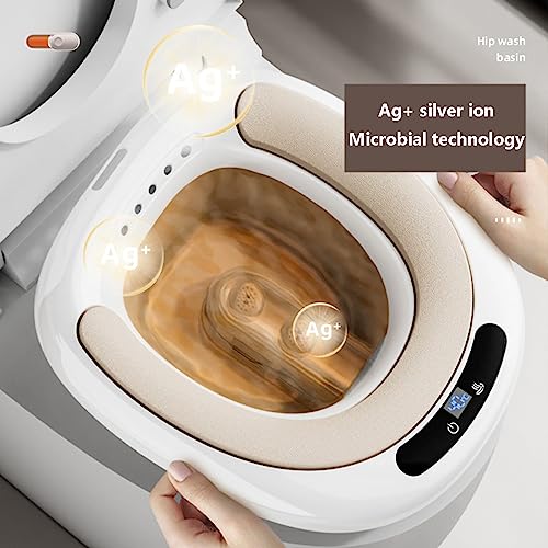 Light Tan PVC Sitz Bath Tub C8372