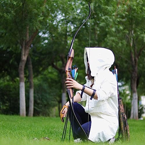 62" Takedown Recurve Bow Set with Laminated Wooden Riser M198