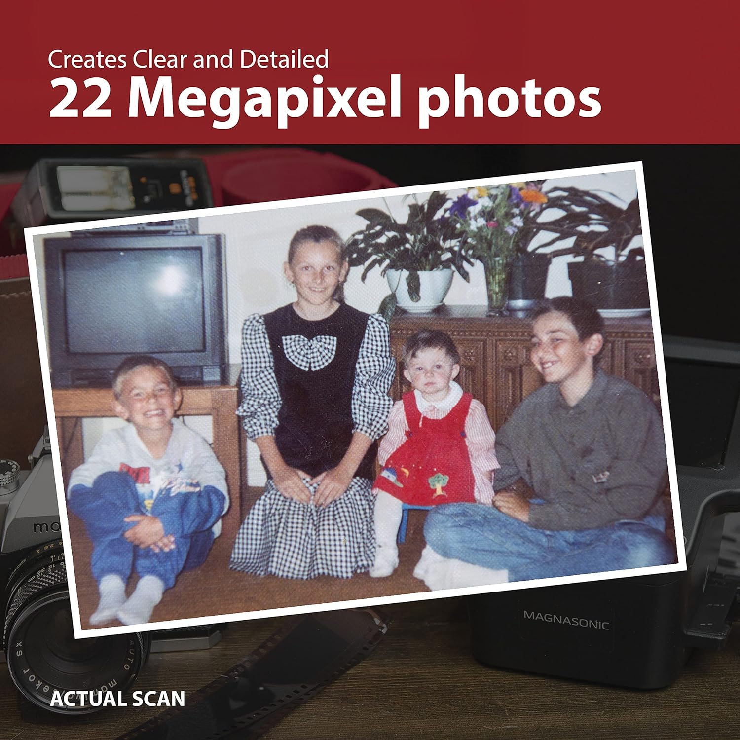 22MP Film Scanner with 5 Display & HDMI X6949