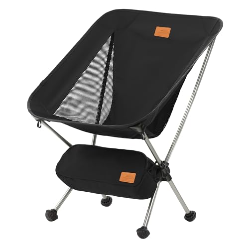 Ultralight Camping Chair with Anti-Sinking Feet D573