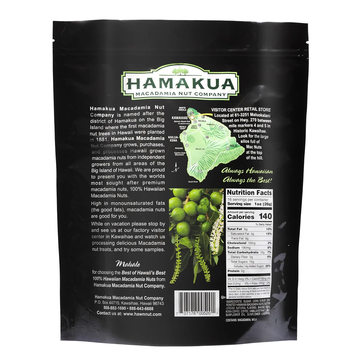 Macadamia Nut Coffee Brittle H267