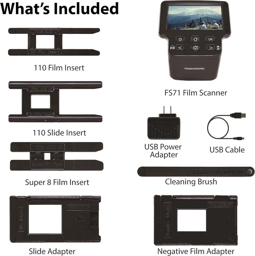 22MP Film Scanner with 5 Display & HDMI X6949