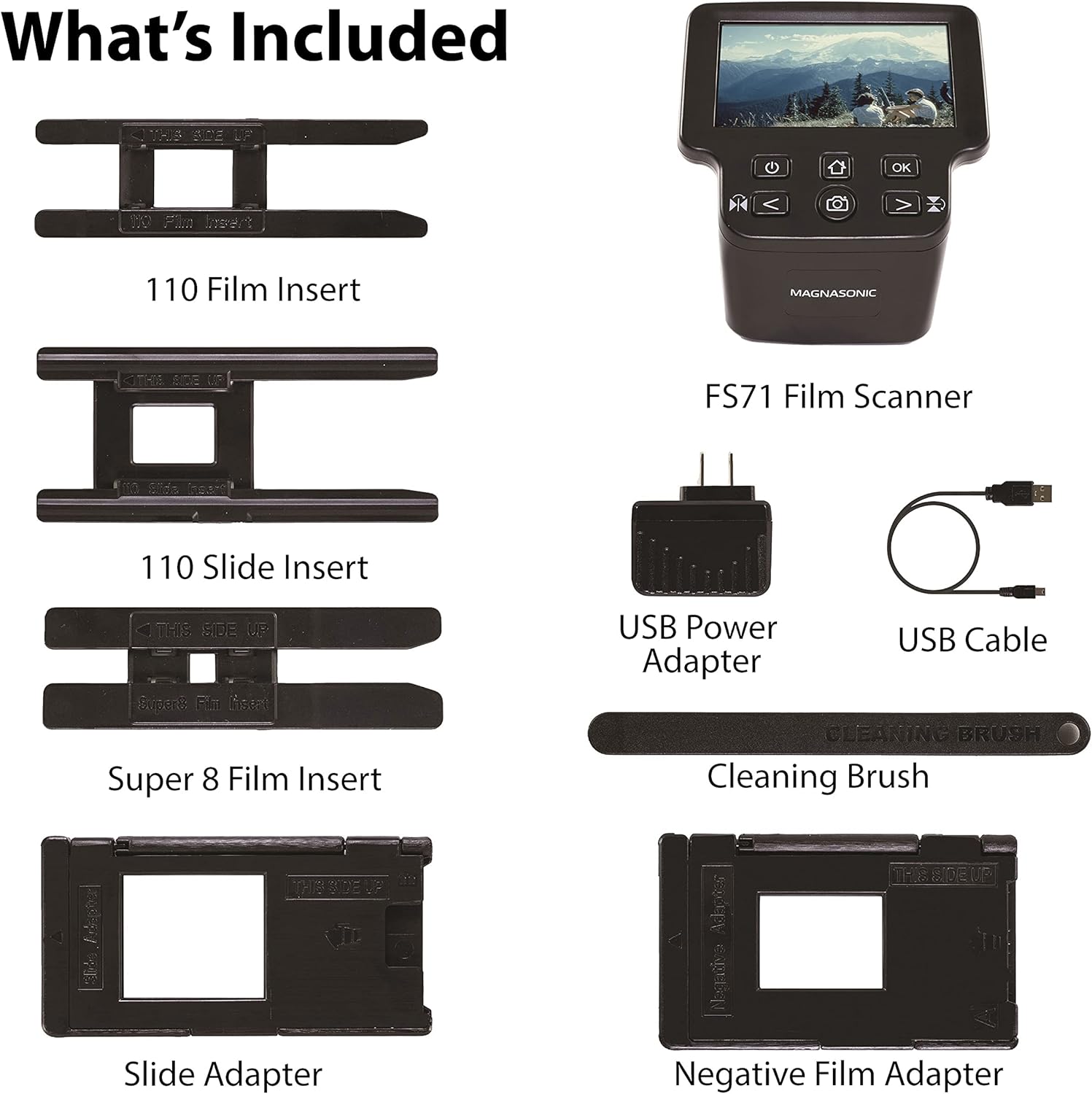 22MP Film Scanner with 5 Display & HDMI X6949