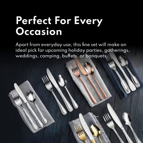 60 piece Stainless Steel Flatware Set N371