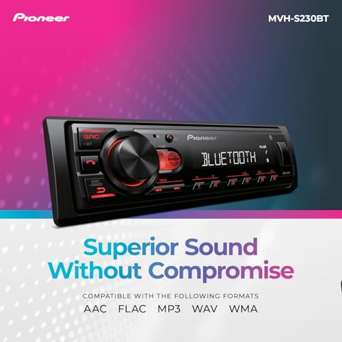 Bluetooth Car Stereo with USB/AUX Inputs E4291