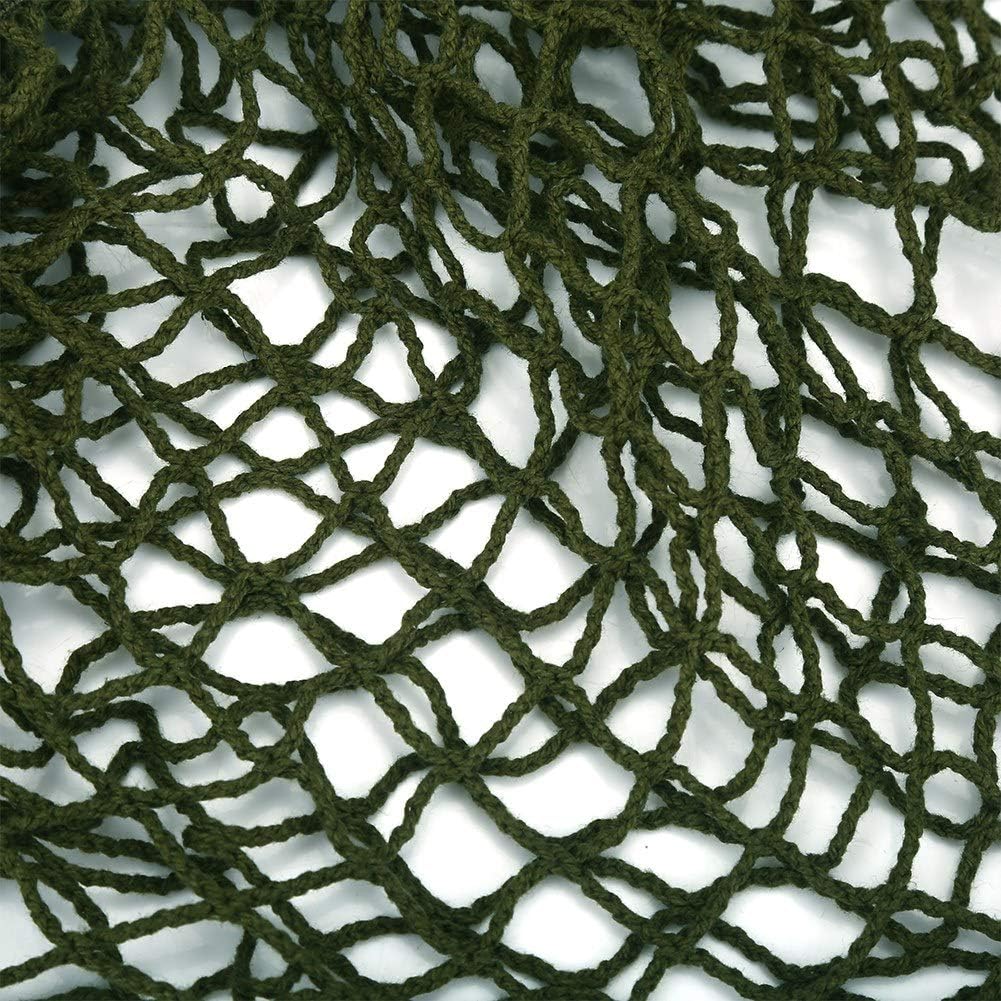 Green Nylon Helmet Net F66130