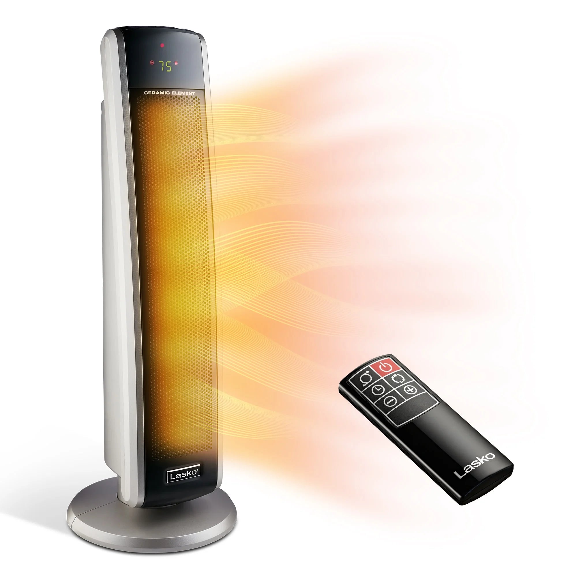 Black Electric Digital Ceramic Tower Space Heater G904