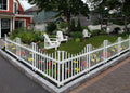 Vinyl No-Dig Picket Fence Kit - 2 Pack (30in H x 42in W) A9251