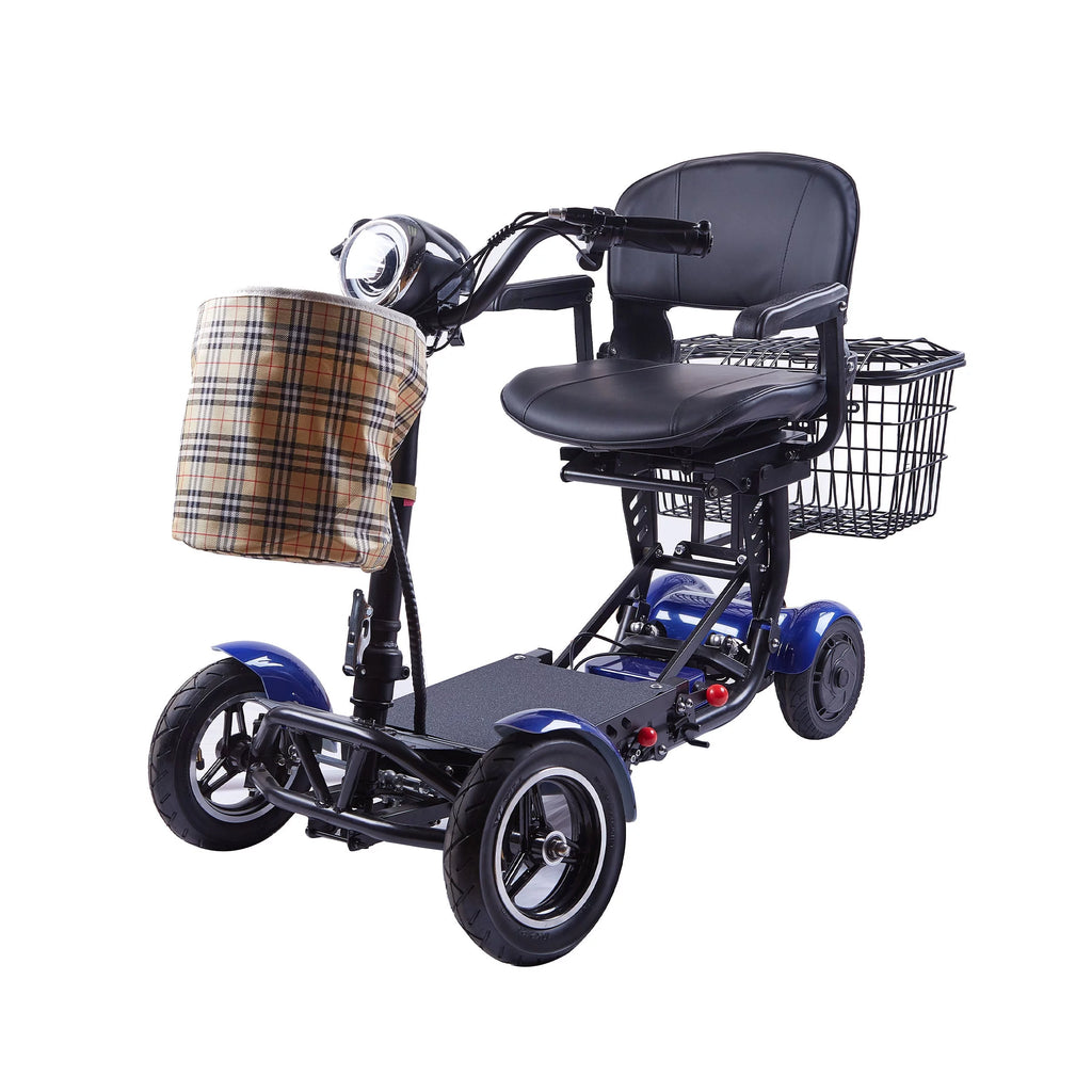 Blue Foldable Mobility Scooters H433838