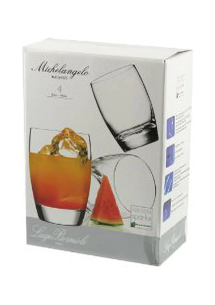 Set of 4 12-Oz. Double Old Fashioned Glasses E4720