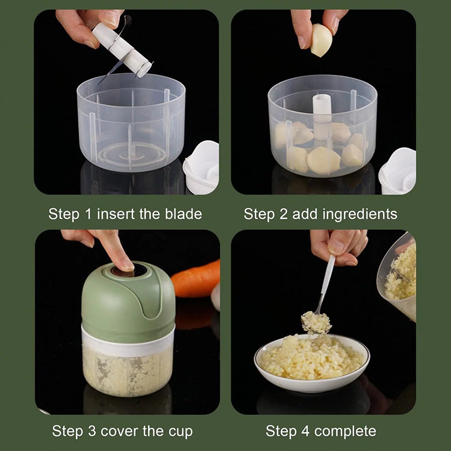Mini Electric Food Chopper D244