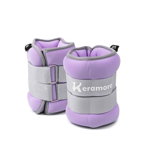 Ankle Weights, 1 Pair, 1/2/3/4/5/6/8/10/12 LBS with Elongated Strap C5951