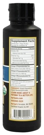 8 oz Flax Oil A817