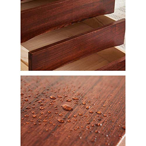 Solid Wood File Cabinet with Lock X188744