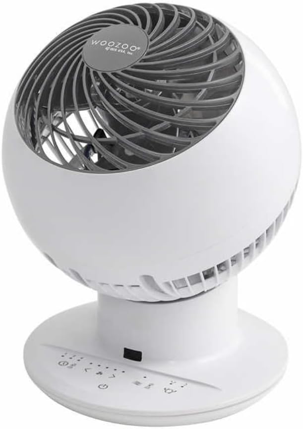 White 5-Speed Oscillating Fan A362129