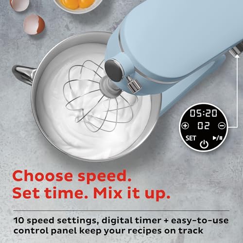 7.4-Qt 10-Speed Stainless Steel Electric Mixer F71583
