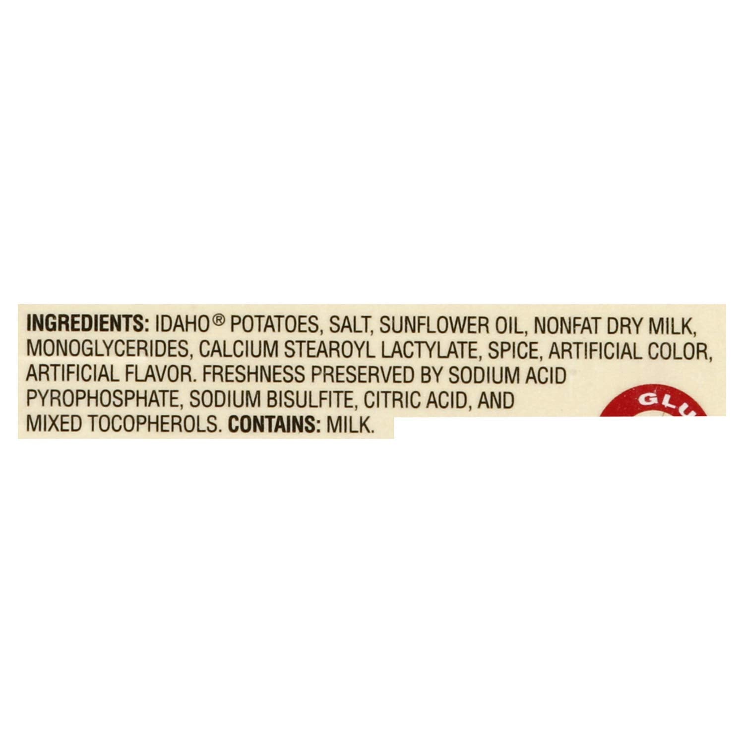 3.25lb Gluten-Free Mashed Potatoes P9402