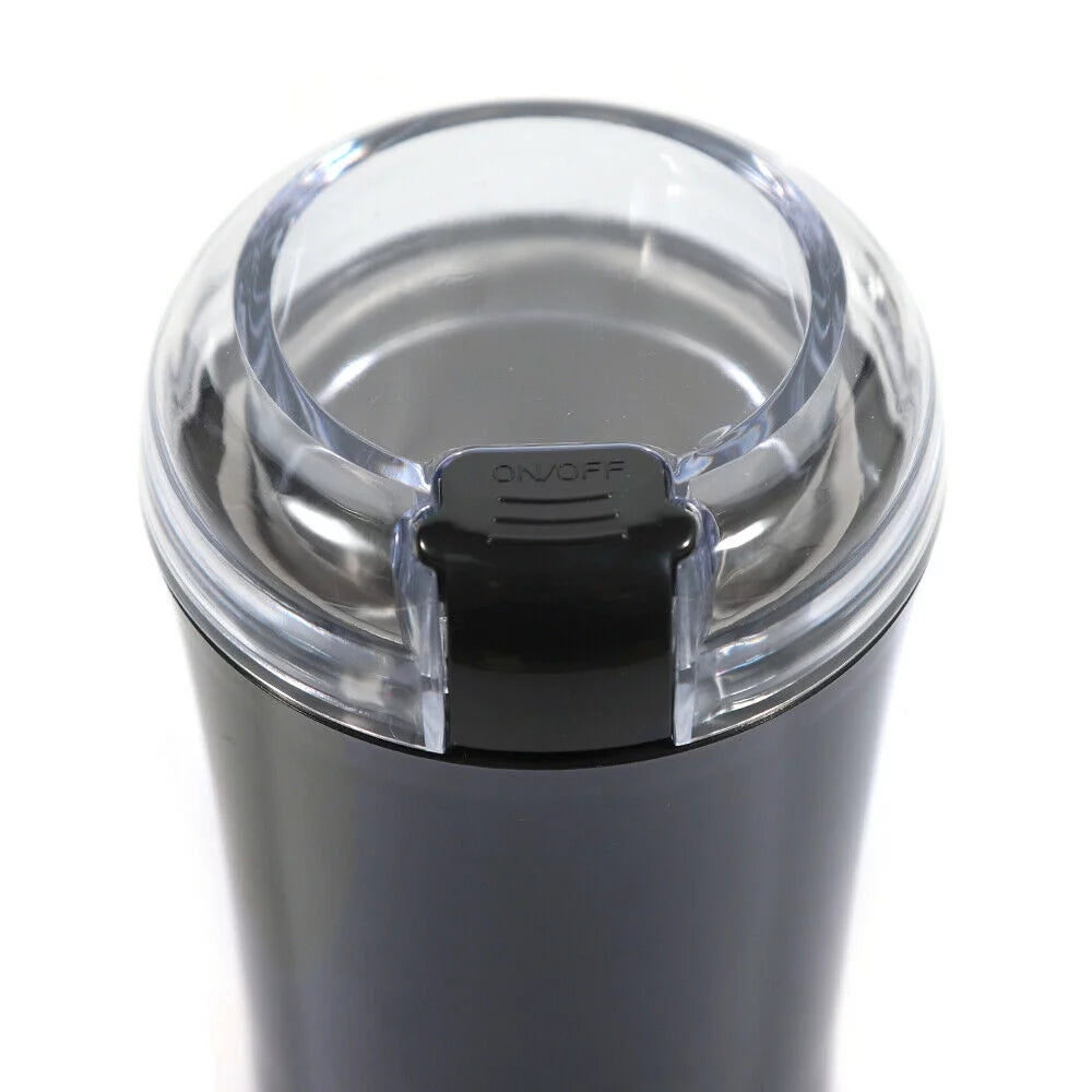 Electric Coffee Bean Grinder 150W Black S522947