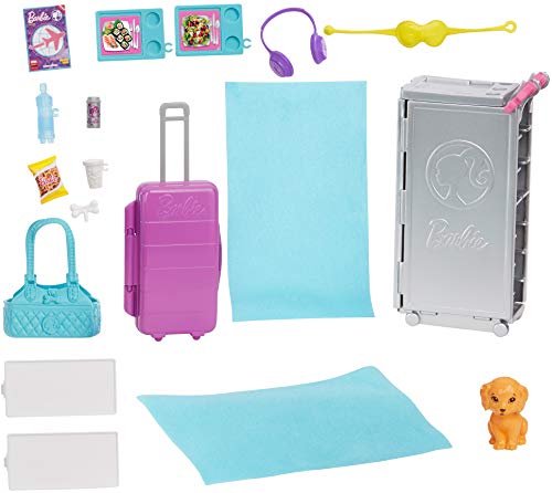 Transforming Playset with Reclining Seats and Overhead Compartments, 15+ Pieces N538