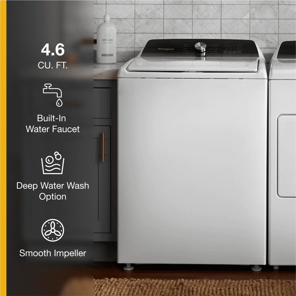 White 4.6 Cu. Ft. Top Load Impeller Washer I7701