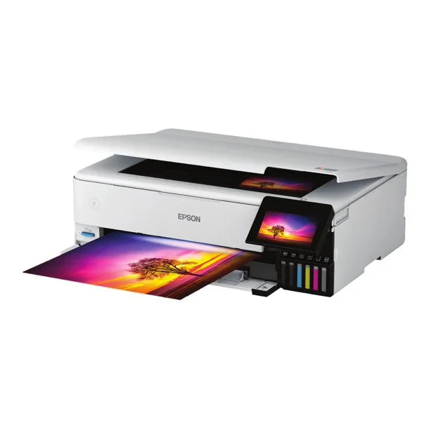 Wireless Wide-format Color All-in-One Supertank Printer with Scanner, Copier, Ethernet and 4.3-inch Color Touchscreen C70267