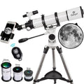 70mm Aperture 400mm AZ Mount Refracting Telescope with Carry Bag O440