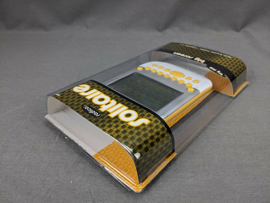 Yellow White Electronic Handheld Game G8931
