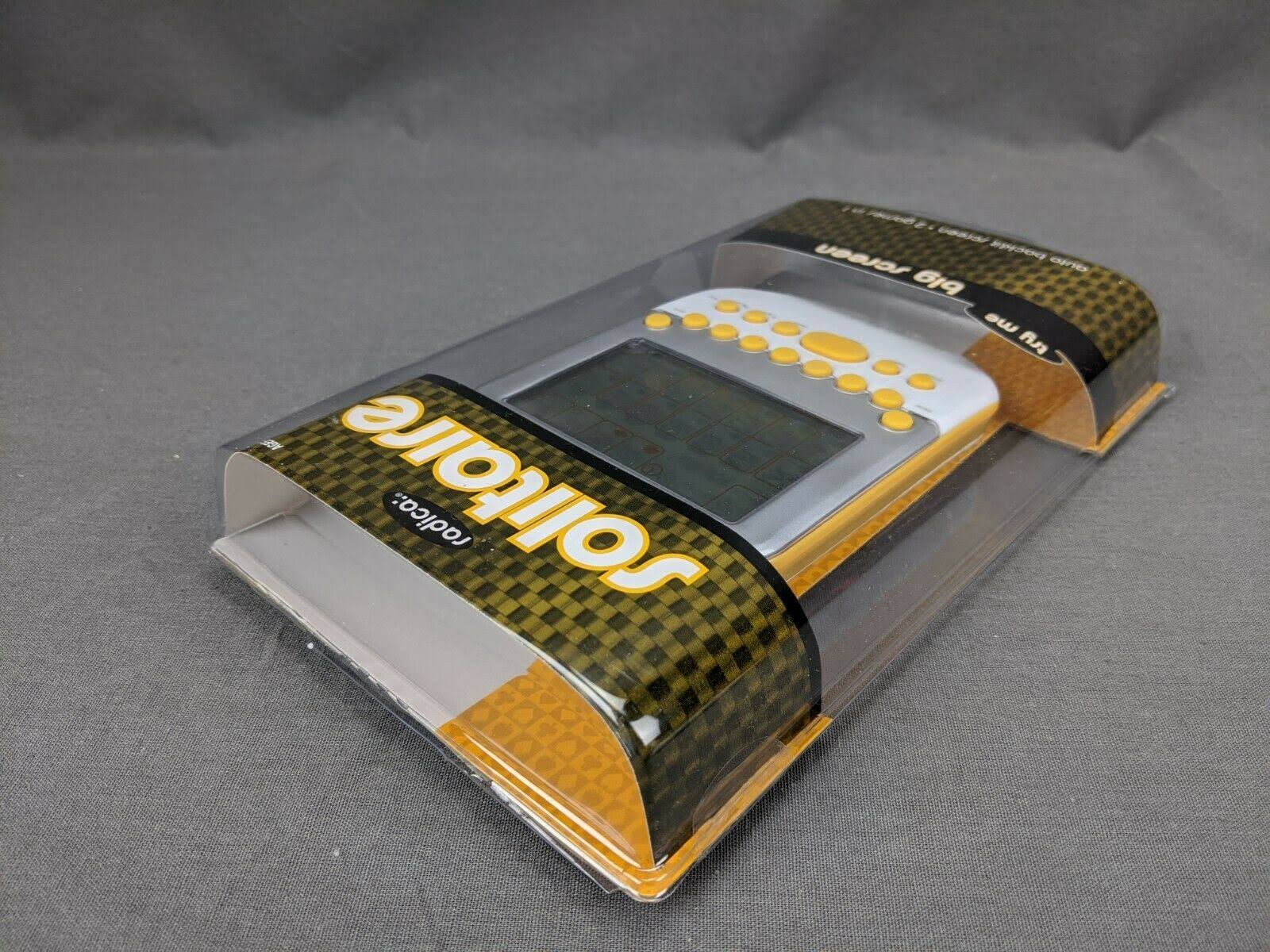 Yellow White Electronic Handheld Game G8931