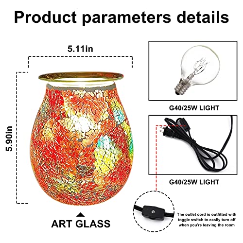 Mosaic Electric Wax Melt Warmer T6209