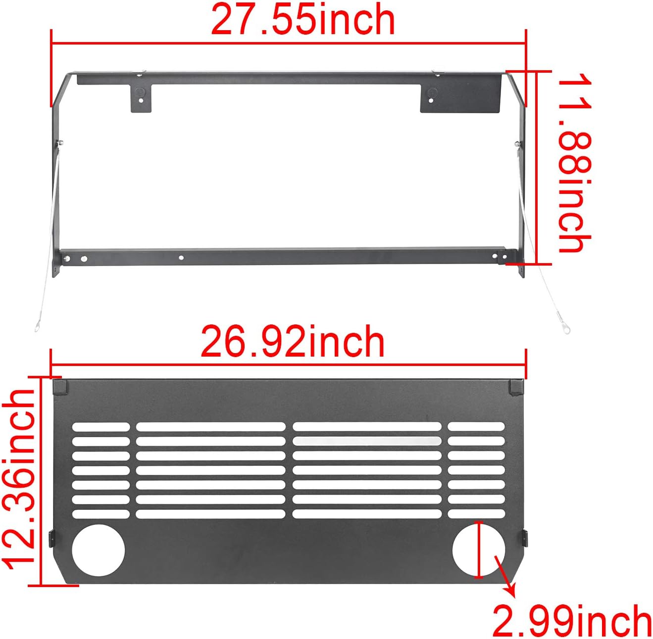 Foldable Tailgate Table Cargo Shelf H1511