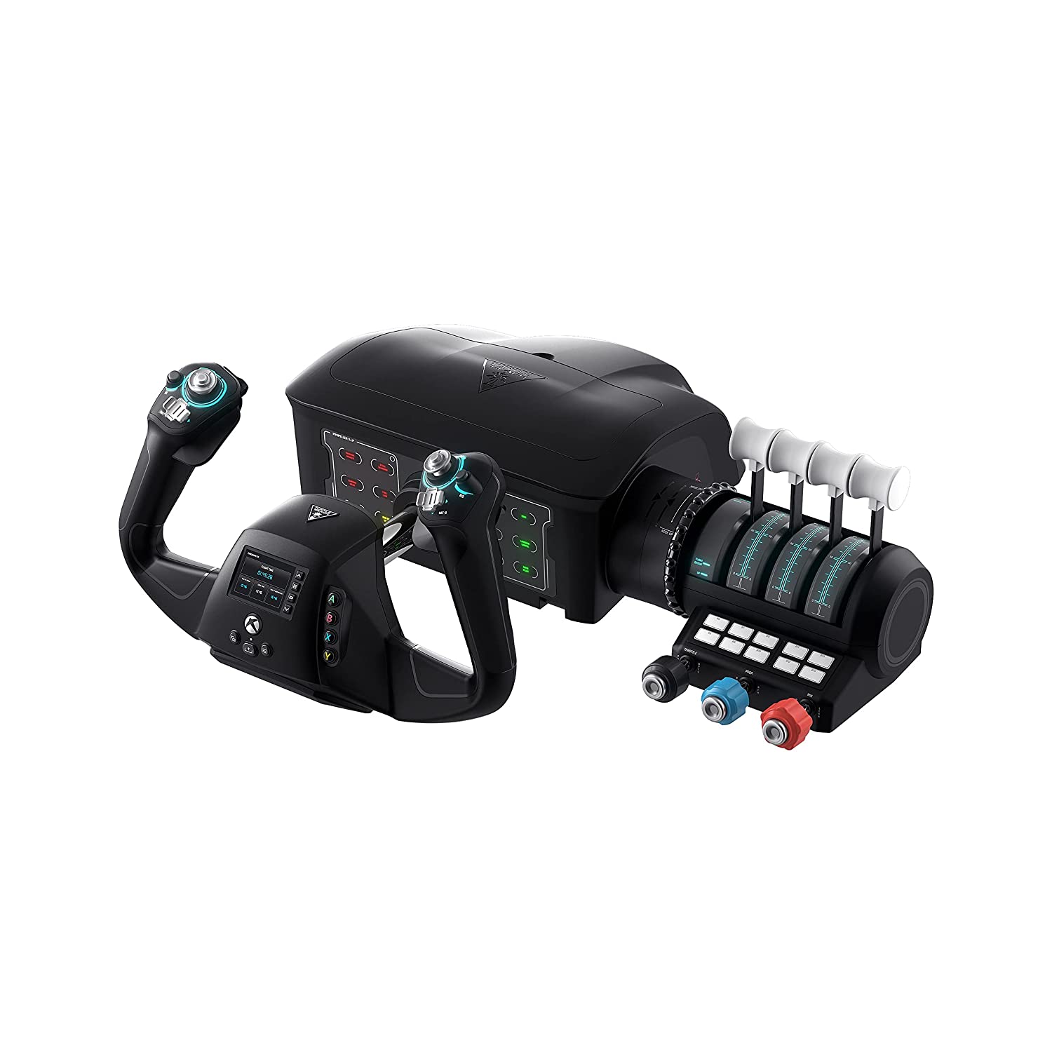 Black Universal Control System for Flight Simulation J18266
