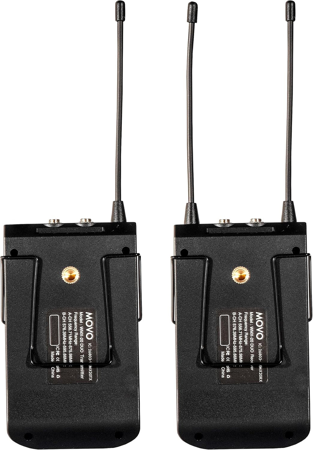 48-Channel UHF Wireless Lavalier Microphone System with 1 Receiver, 1 Transmitter, and 1 Lapel Microphone U472874