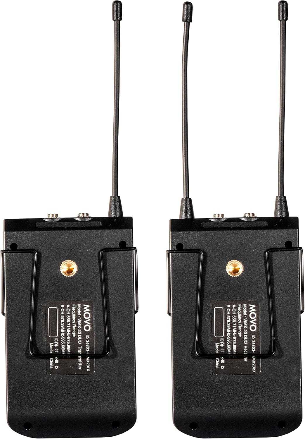 48-Channel UHF Wireless Lavalier Microphone System with 1 Receiver, 1 Transmitter, and 1 Lapel Microphone U472874