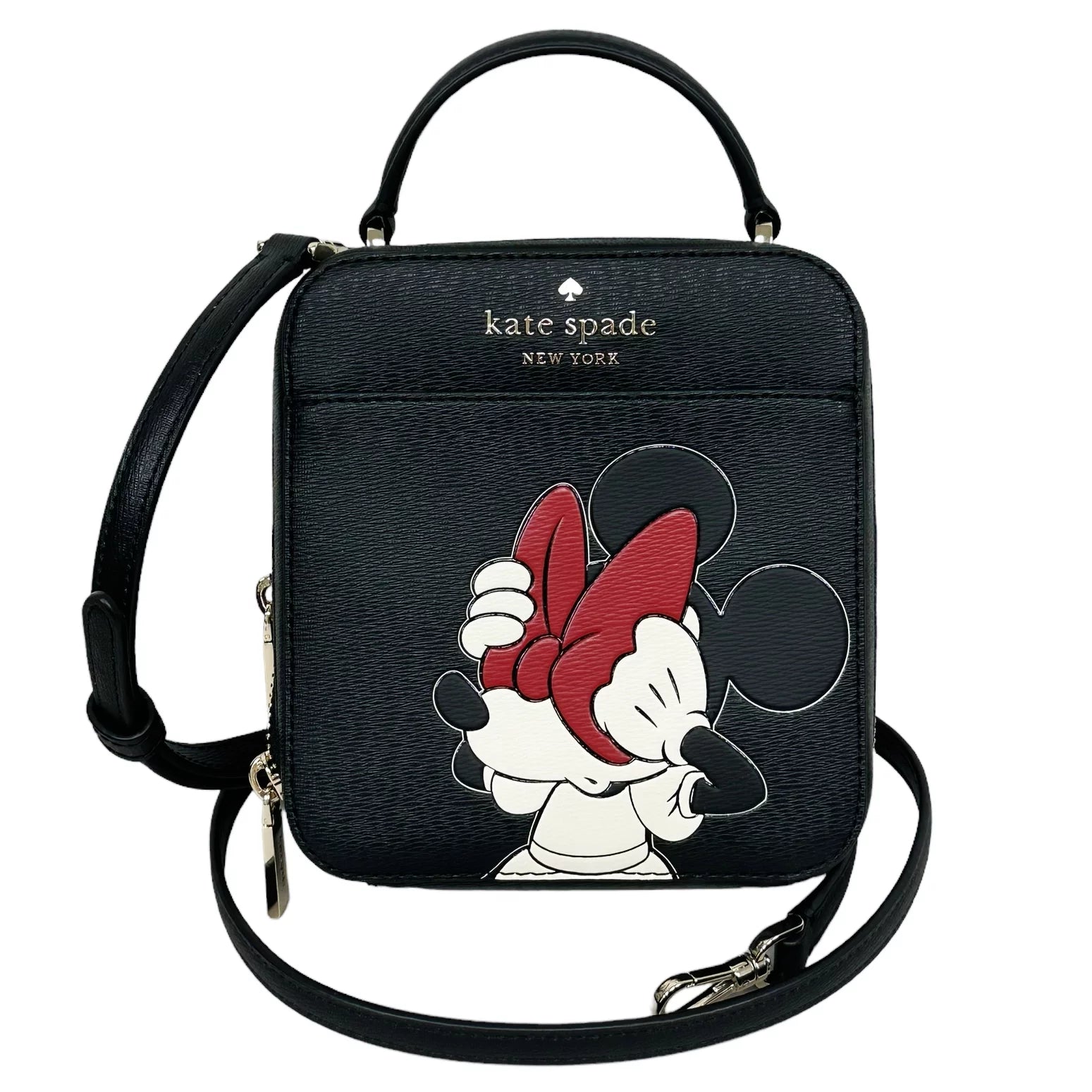 Disney Minnie Mouse Daisy Vanity Saffiano PVC Crossbody Handbag J468