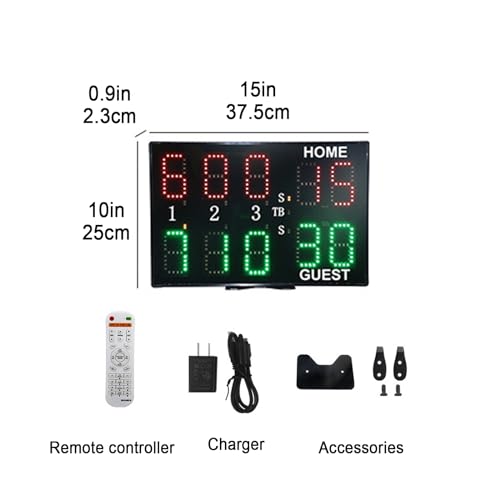 LED Super Bright Portable Electronic Scoreboard H2626