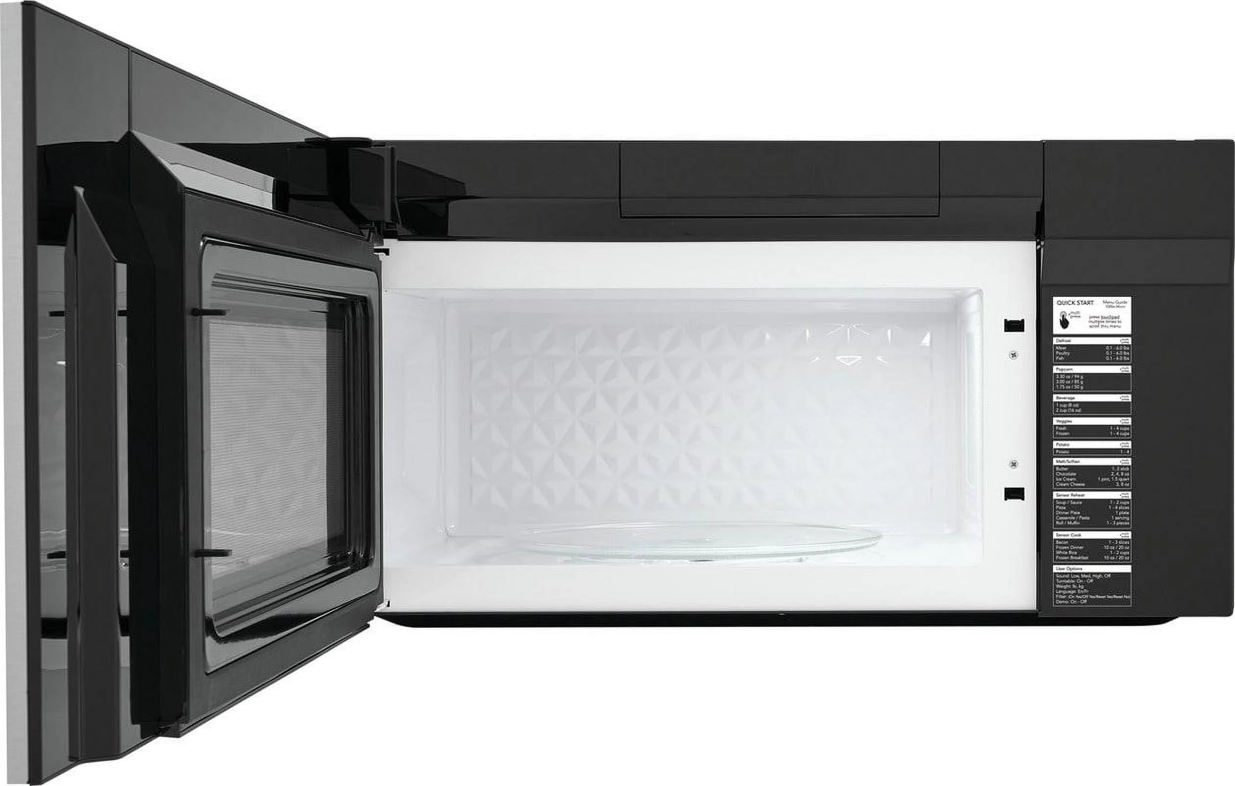 Black Stainless Steel Over The Range Microwave B33758