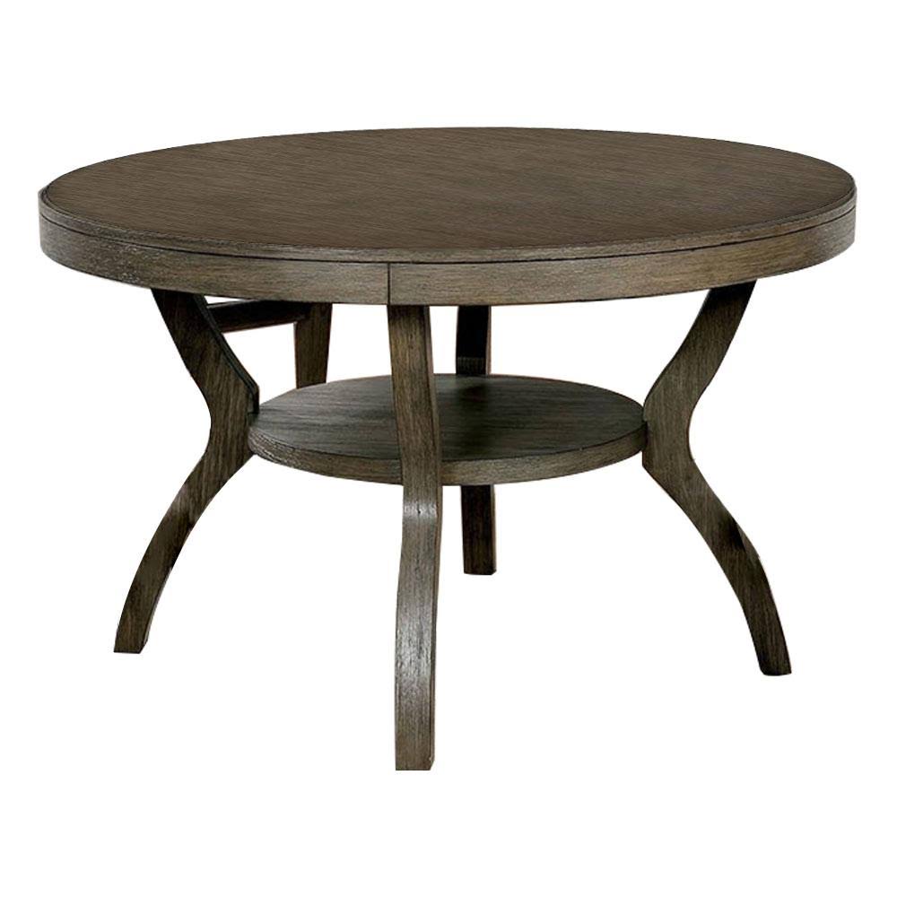 Gray Round Dining Table H320