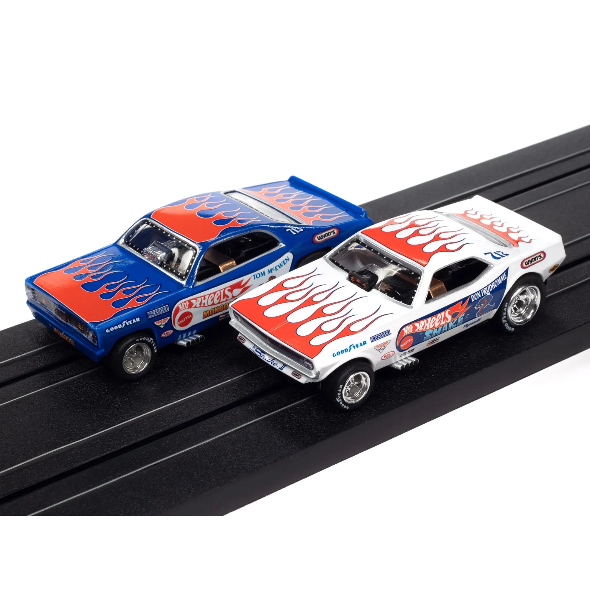 13' Dragstrip Slot Car Set with 2 Variable Speed Cars K782121