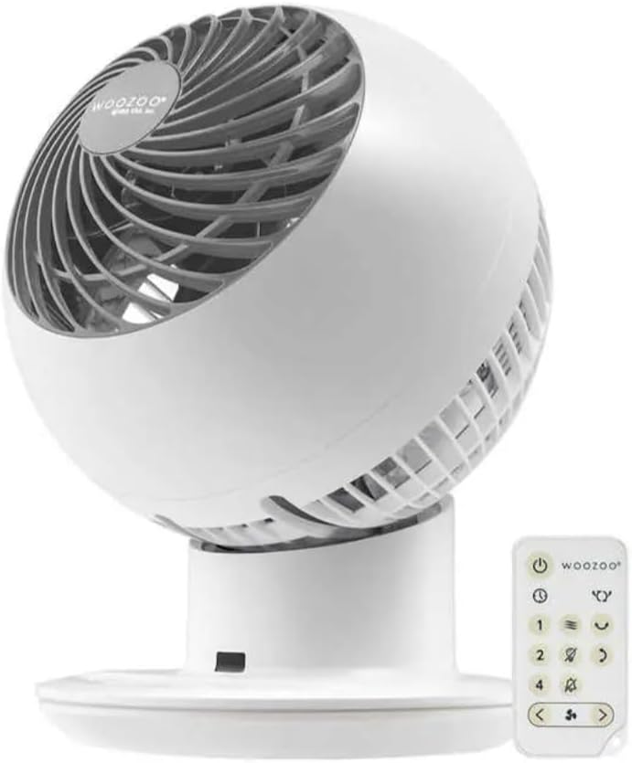White 5-Speed Oscillating Fan A362129
