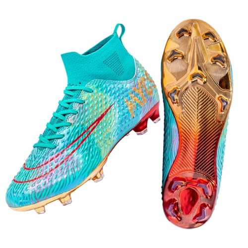 Soccer Boots Turf Football Shoes Breathable Lightweight Sneakers N4987
