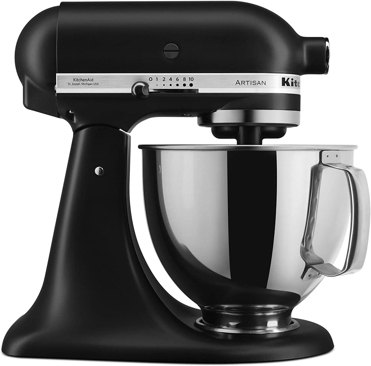 Black Matte 5 Quart Tilt-Head Stand Mixer M46825