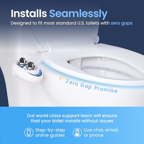 Self-Cleaning Non-Electric Bidet Attachment (White) R928930