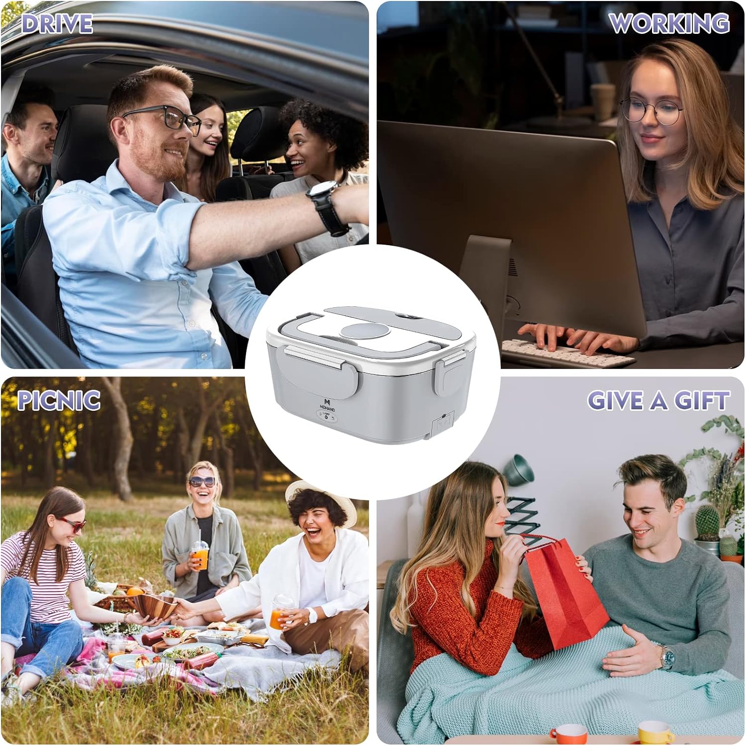 65W Electric Lunch Box Food Heater R15694