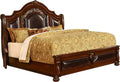 Cherry Wood King Platform Bed J4396