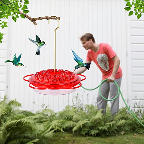 3 Pack Leak-Proof Outdoor Hanging Hummingbird Feeders K4958