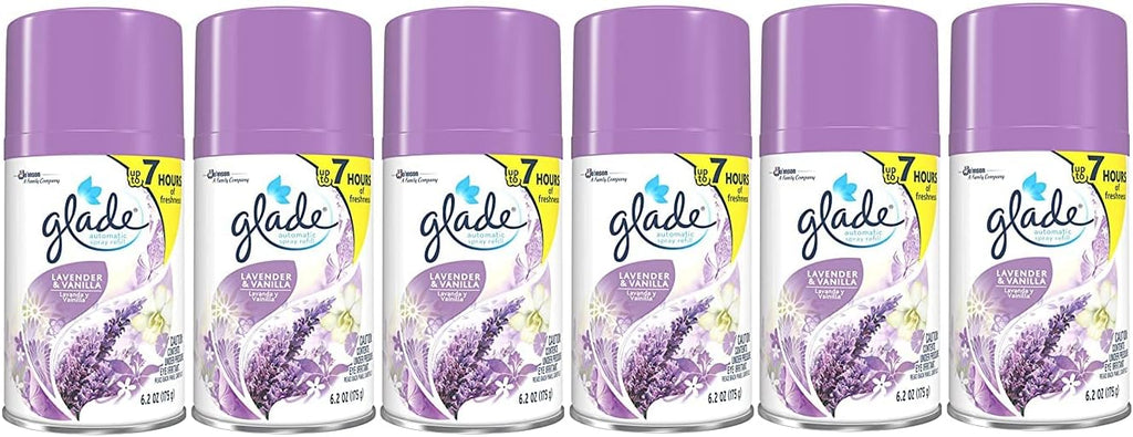 Lavender & Vanilla 6.2 oz Automatic Spray Refill (Pack of 6) X484